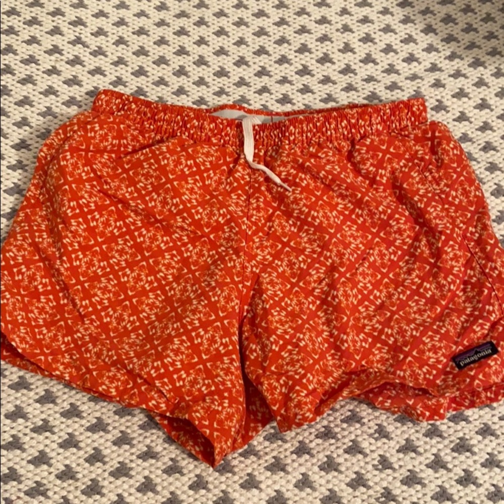 Patterned Patagonia Shorts
